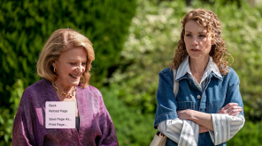 Linda Lavin and Lisa Brenner in 'One Big Happy Family'
